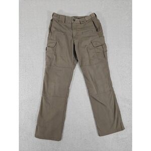 5.11 Tactical Pants Mens 30x32 Green Ripstop Cargo Utility Work Outdoor Hiking